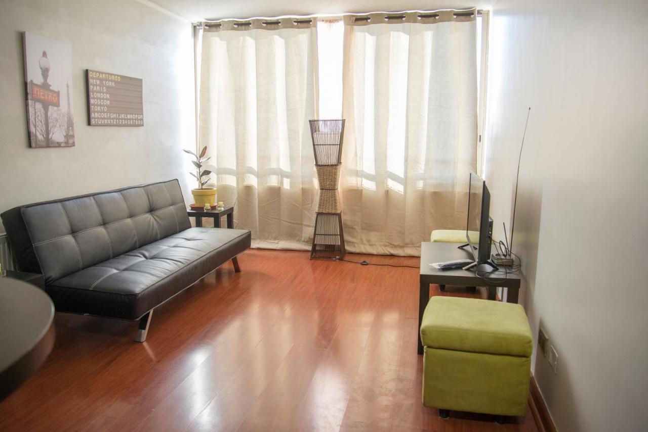 Bellavista Departamento Amoblado Apartment Santiago de Chile Bagian luar foto